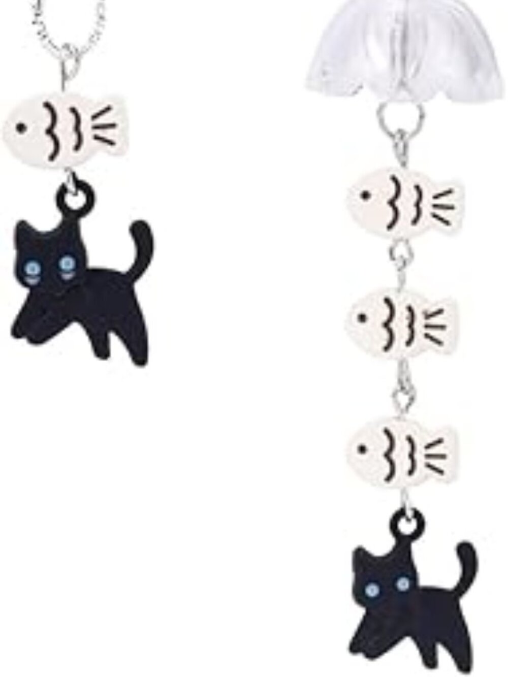 2 Cat Phone Charms